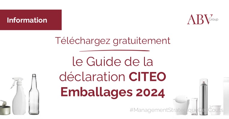 Téléchargez gratuitement le Gude de la déclaration CITEO Emballages 2024