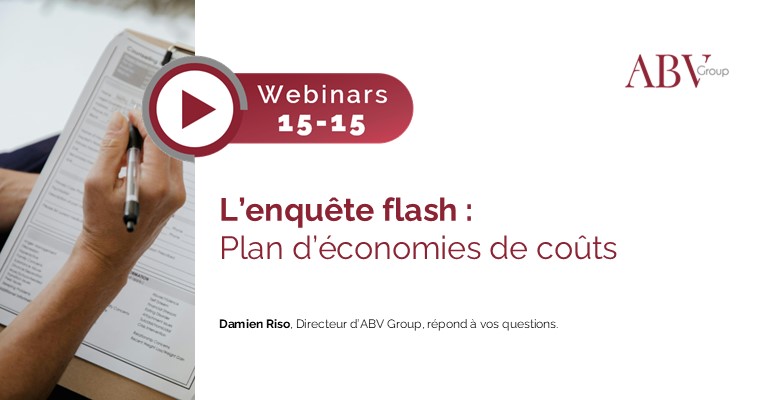 Webinar enquete flash par ABV Group