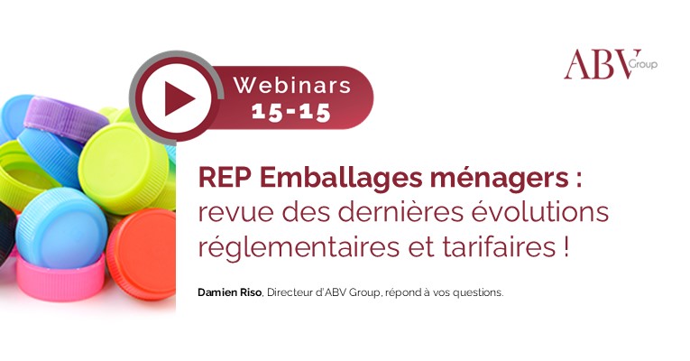 Webinar REP Emballages ménagers : revue des dernières évolutions réglementaires et tarifaires