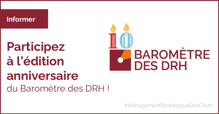 Participez à la 10eme édition du Baromètre des DRH